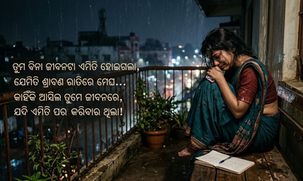 Emotional Oriya Sad Shayari for Girl