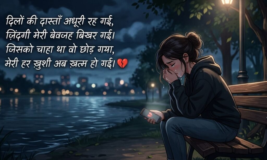 Emotional Sad DP Shayari 💔