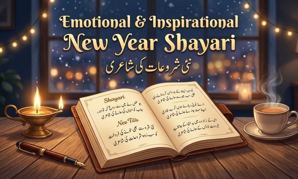Emotional and Inspirational New Year Shayari 💖