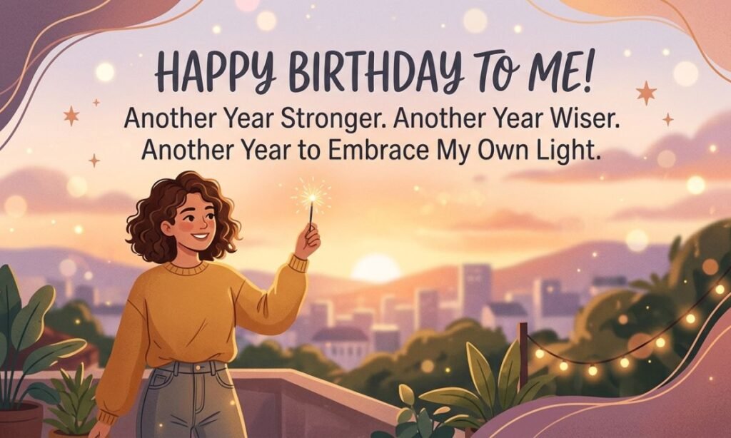 Empowering Birthday Wishes for Yourself