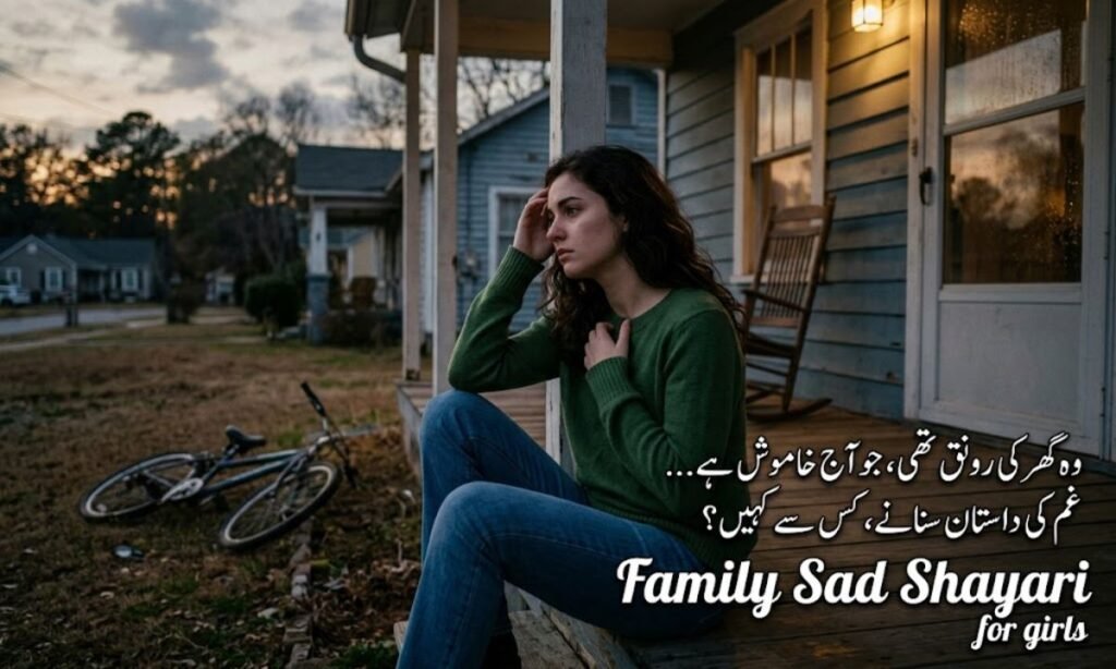 Family Sad Shayari Girl