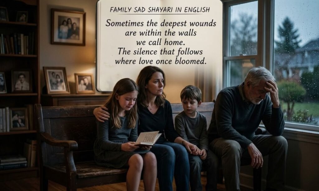 ​Family Sad Shayari in English​