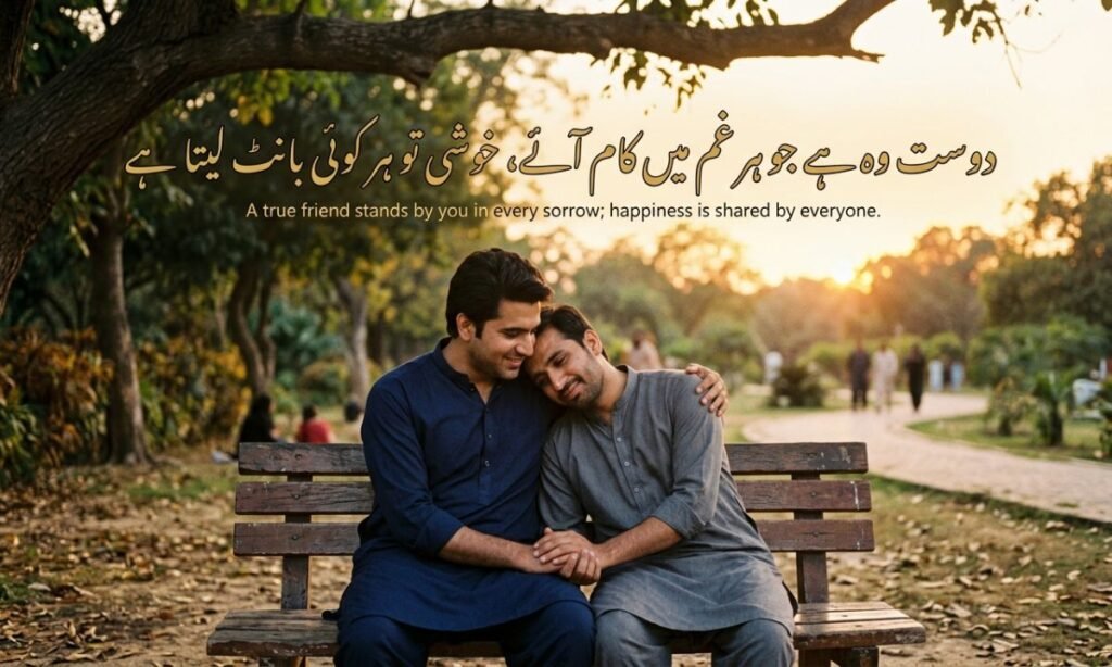 Friendship One Line Urdu Shayari