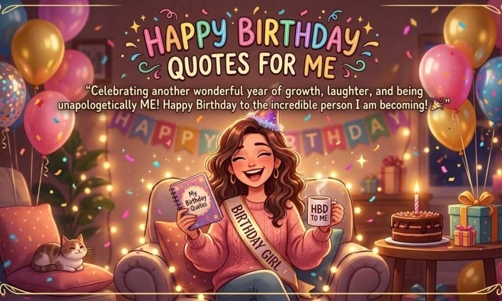 Happy Birthday Quotes For Me