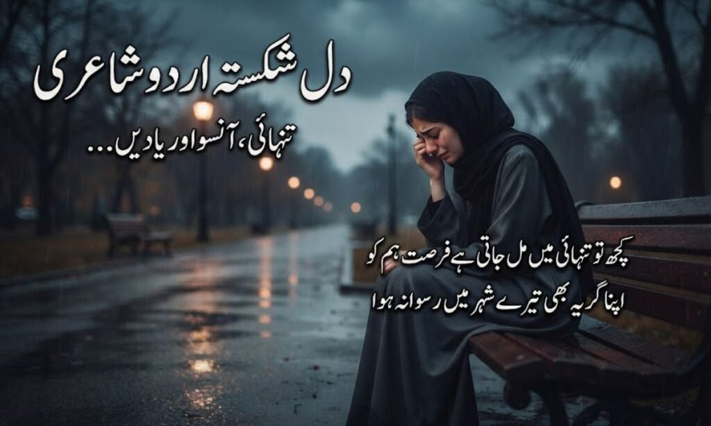 Heart Broken poetry in Urdu