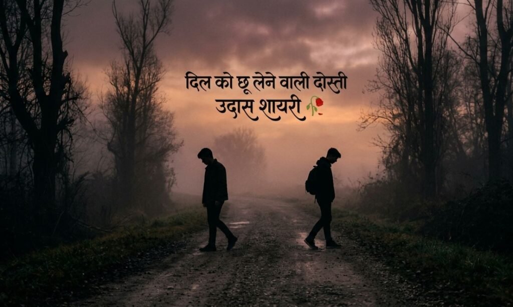 Heart Touching Dosti Sad Shayari 🥀