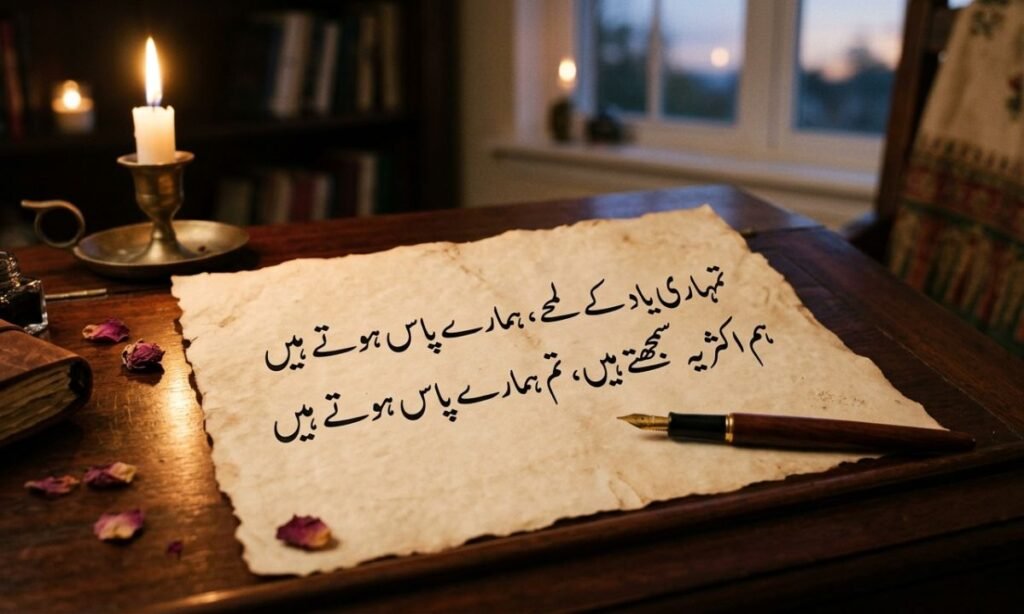 Heart Touching Love Poetry in Urdu Text