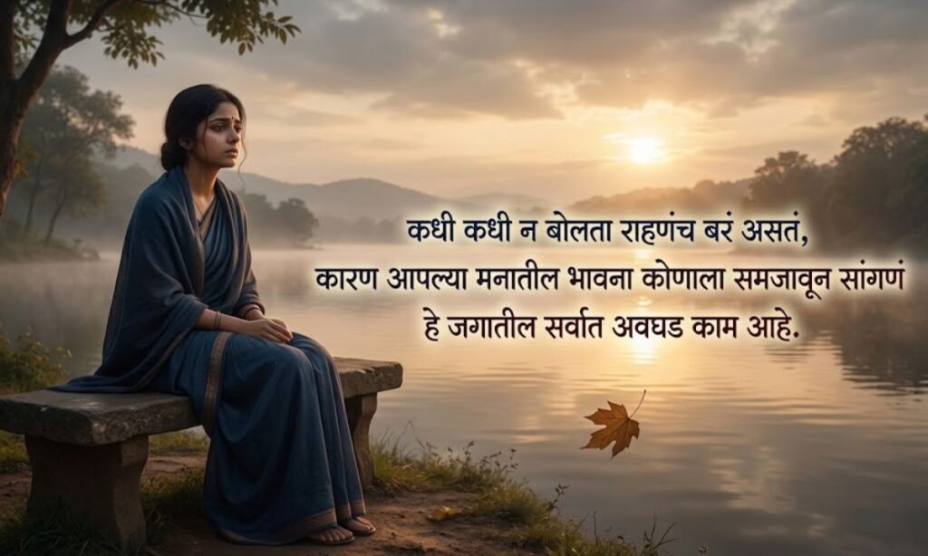Heart Touching Sad Quotes in Marathi