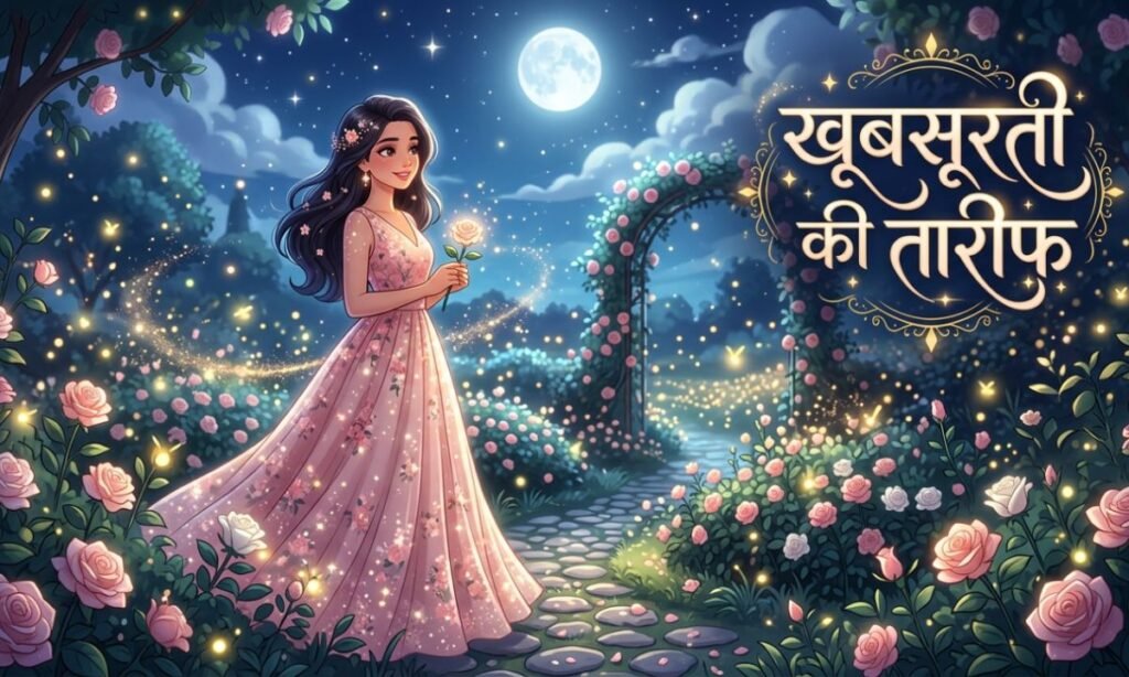Khubsurti Ki Tareef Shayari for Girl