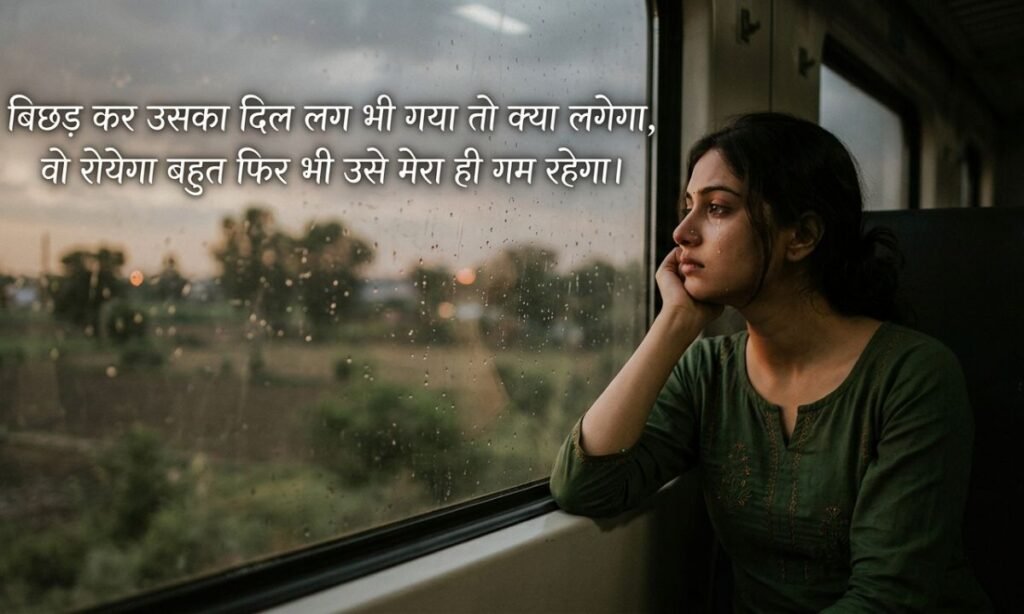 Love Separation Shayari for Her 😢
