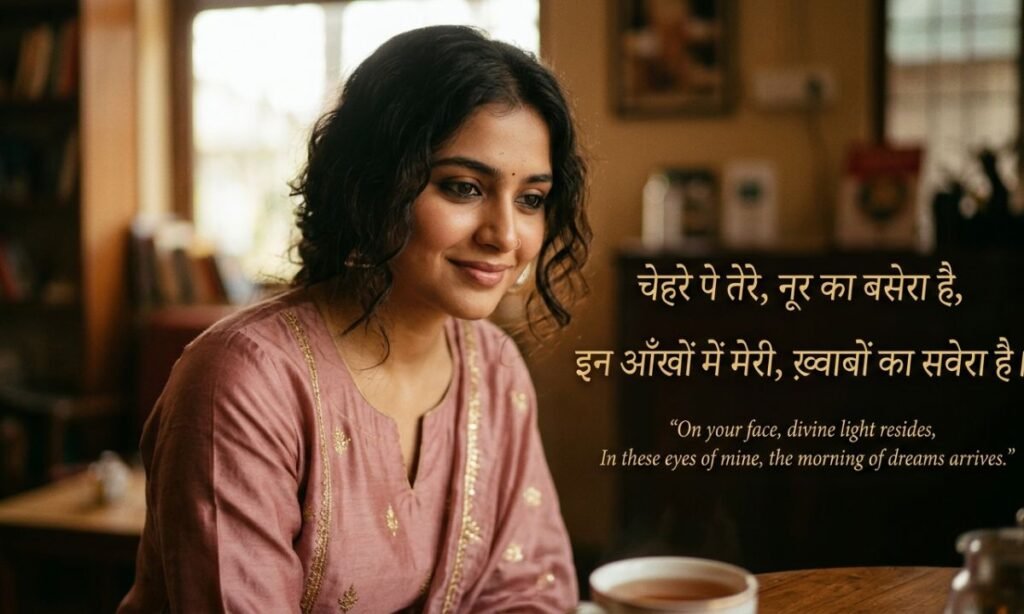 Love Shayari on Beautiful Face