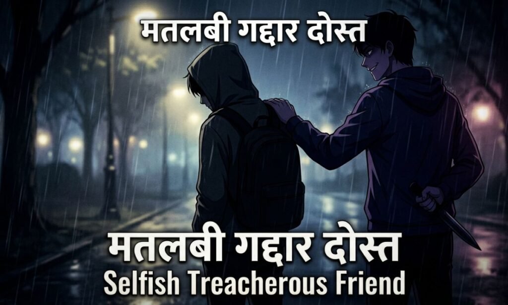 Matlabi Gaddar Dost Shayari