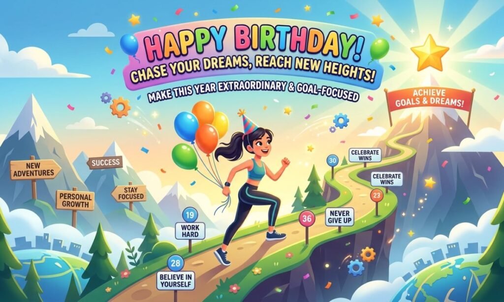 Motivational and Goal-Oriented Birthday Wishes