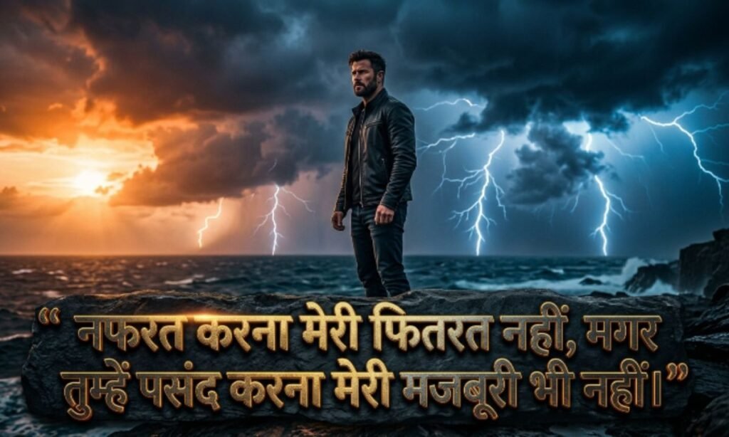 Nafrat Attitude Shayari