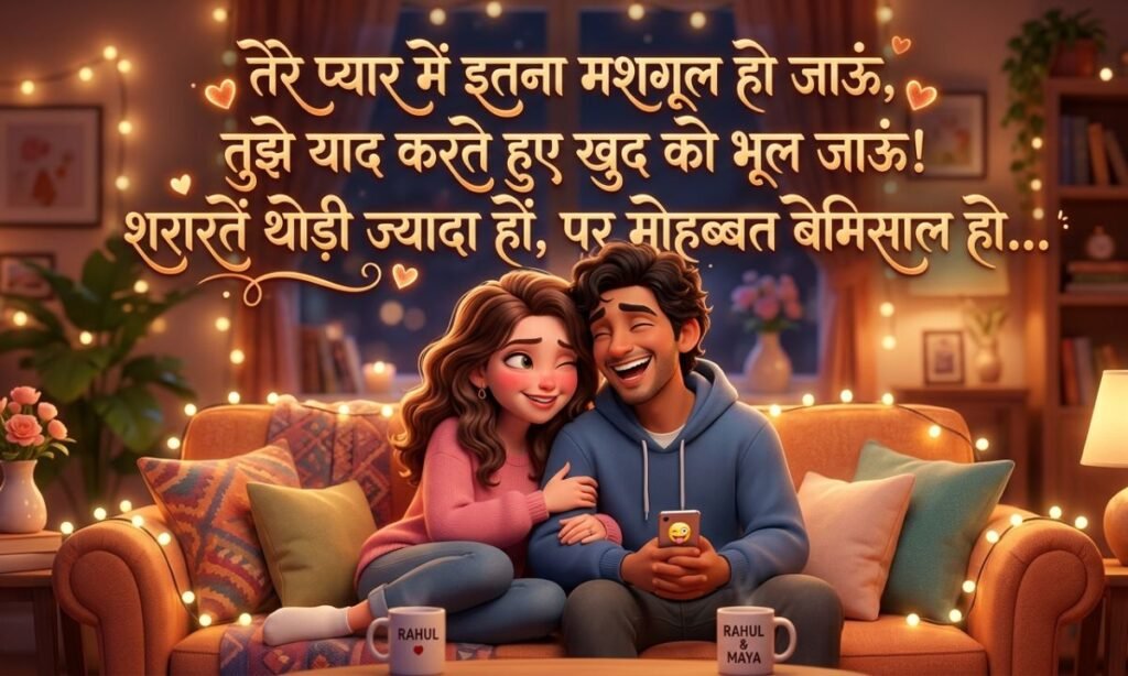 Naughty Shayari for Boyfriend in Hindi