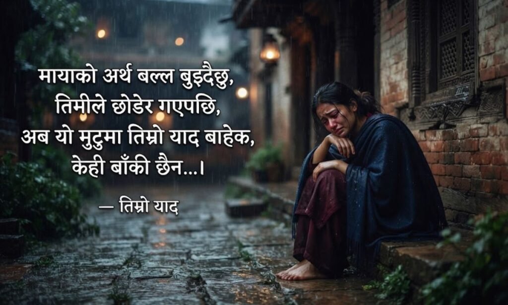 Nepali Love Sad Shayari