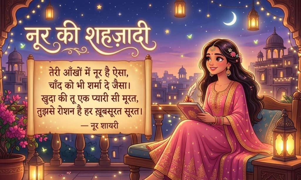Noor Shayari in Hindi for Girl