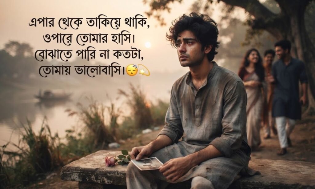 One Side Love Shayari Bengali😴💫