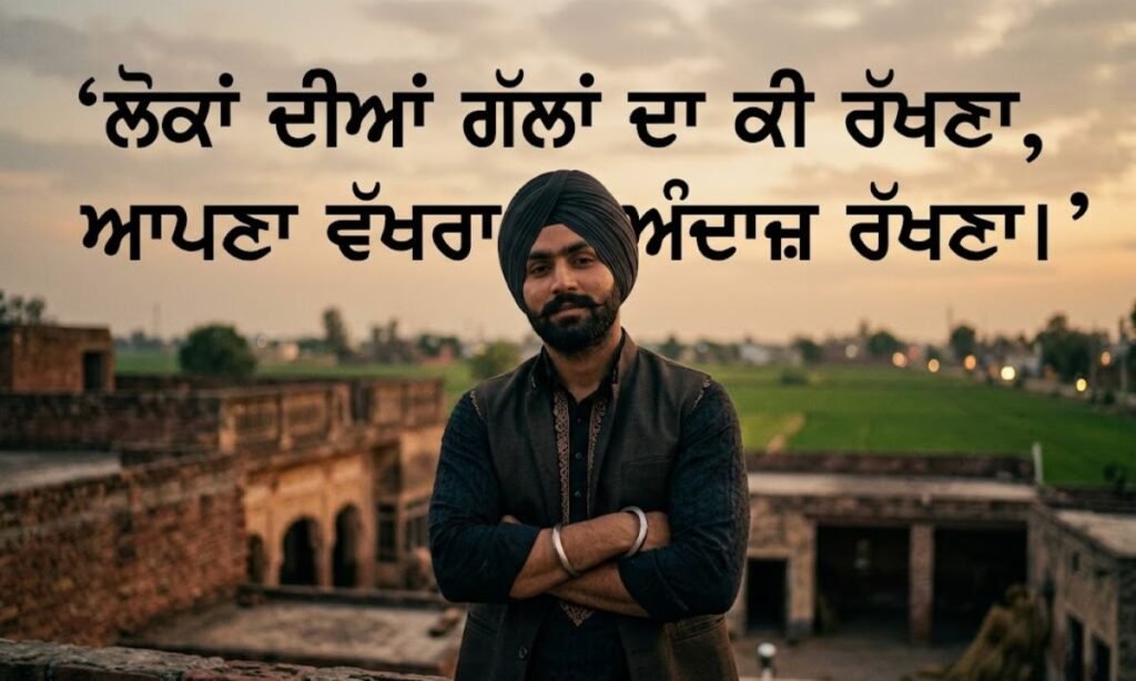 Punjabi Shayari 2 Lines Attitude​