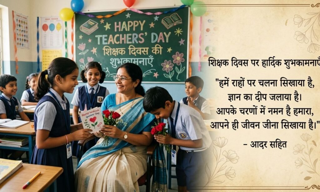 Respect Heart Touching Teachers day Shayari
