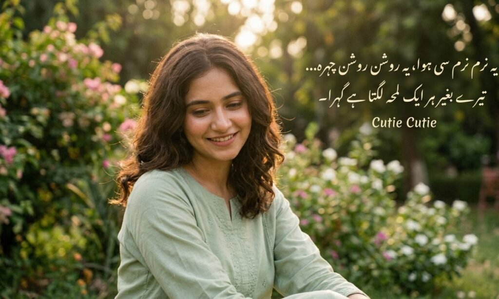 Romantic Face Poetry in Urdu for Her