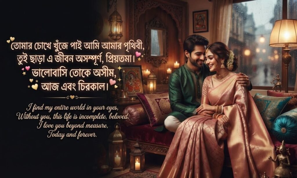 Romantic Love Shayari in Bengali✨💖
