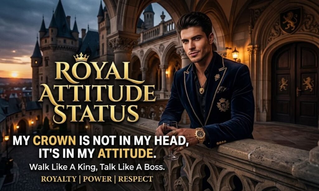 Royal Attitude Status in English