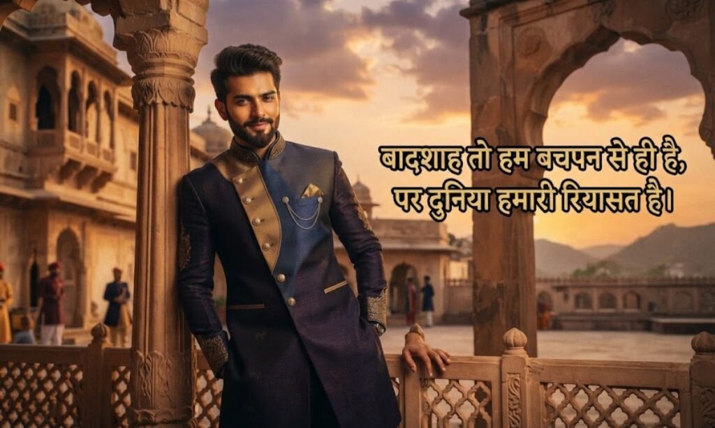 Royal Attitude Status in Hindi for Instagram