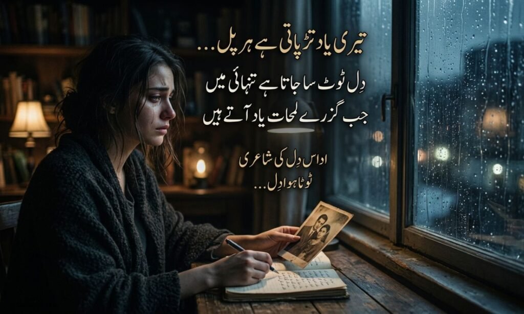 Sad Heart Broken Poetry in Urdu