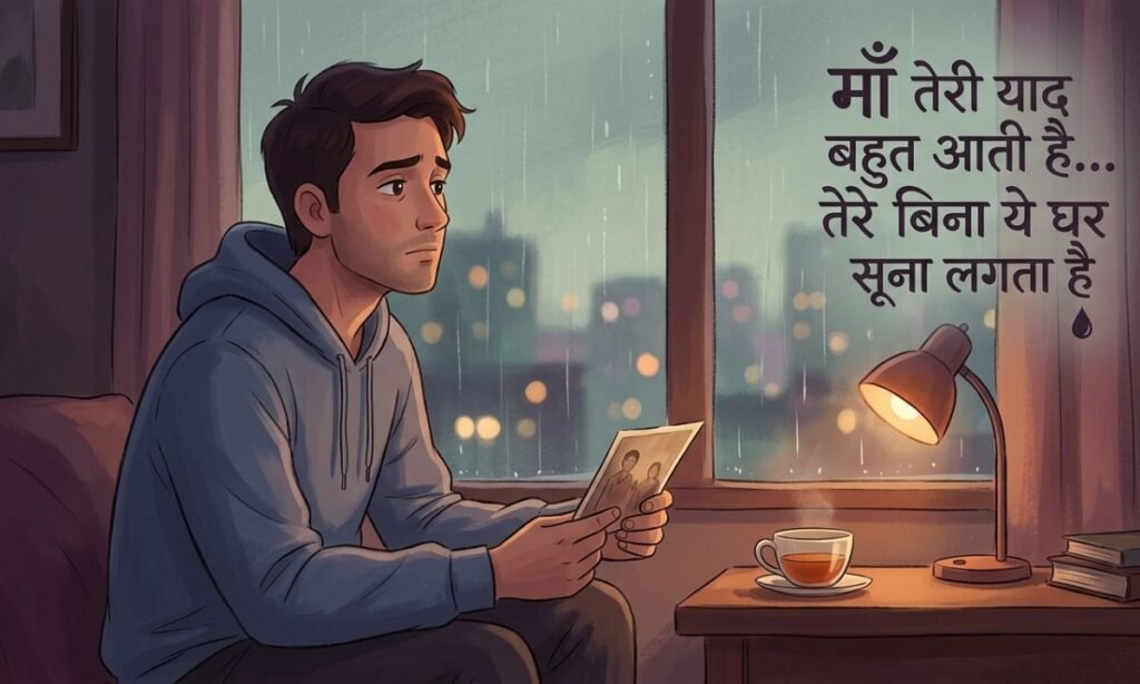Sad Maa Shayari About Missing Mother 😢
