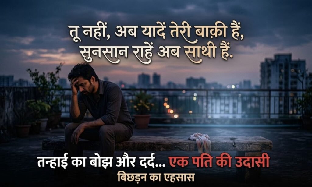 Sad Shayari for Wife from Husband