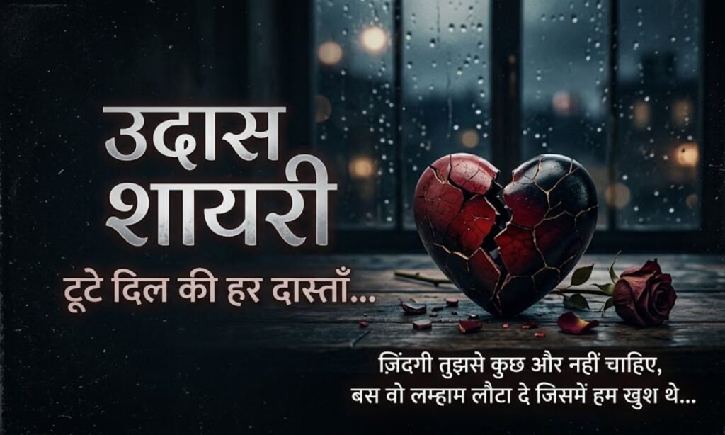 Sad Shayari in Hindi💔🥀