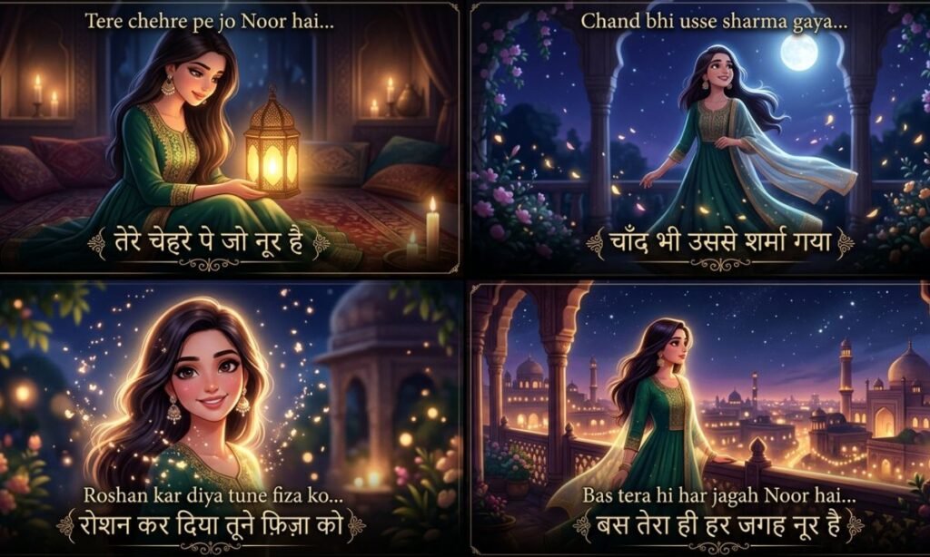 Shayari On Noor