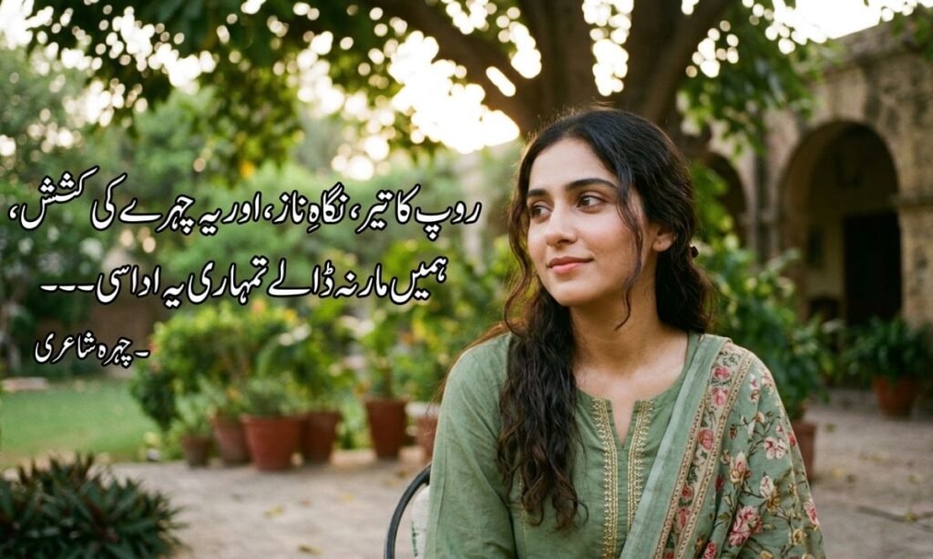 Short Chehra Shayari in Urdu