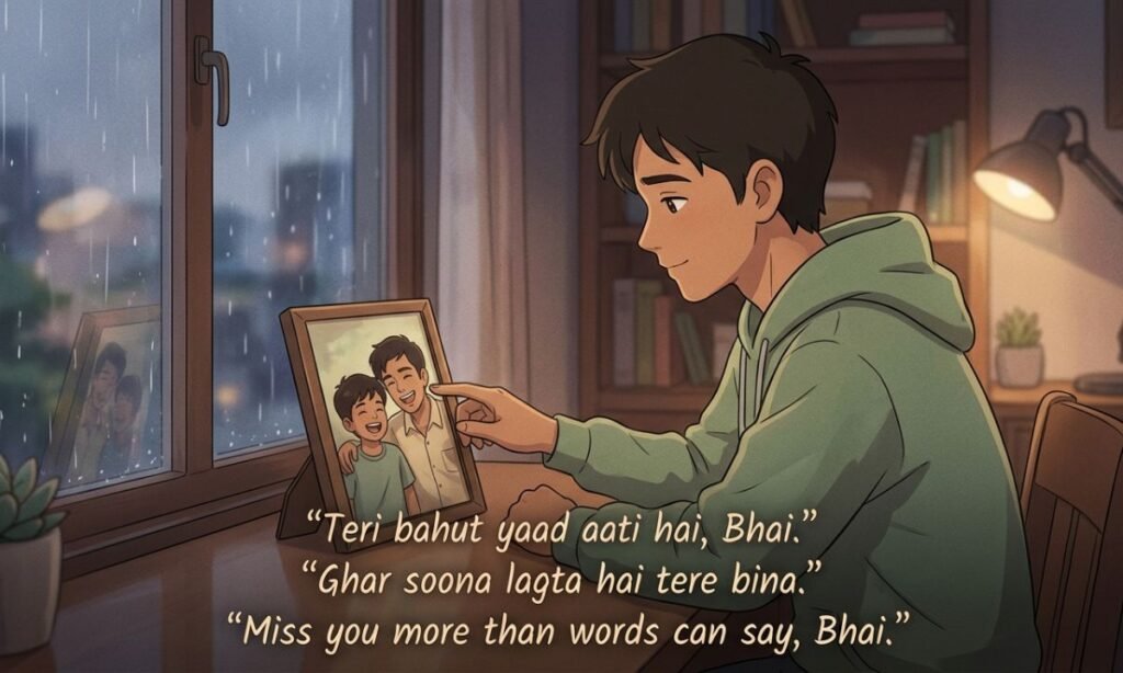 Short Miss You Bhai Quotes