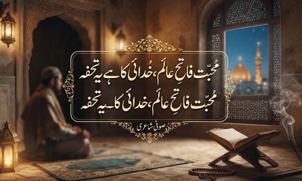 Sufi Urdu Shayari on Muhabbat