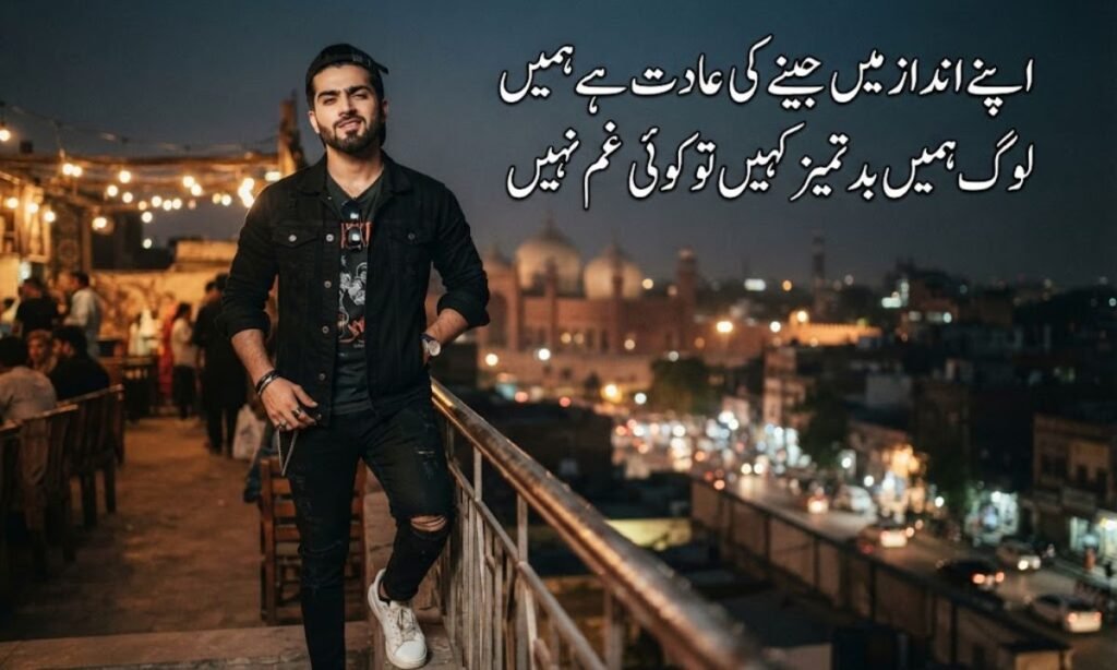 Swag Attitude Poetry in Urdu