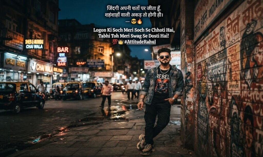 Swag Attitude Shayari Captions for Instagram