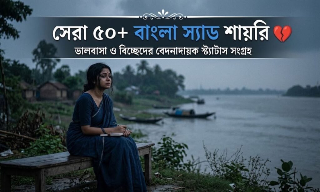 Top 50+ Bangla Sad Shayari | Heartbreak & Emotional Status