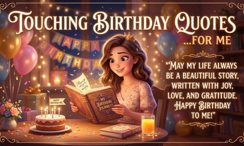 Touching Birthday Quotes For Me