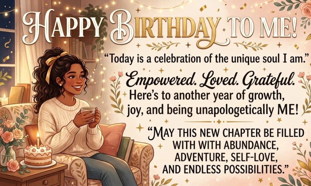 Unique Birthday Quotes For Self