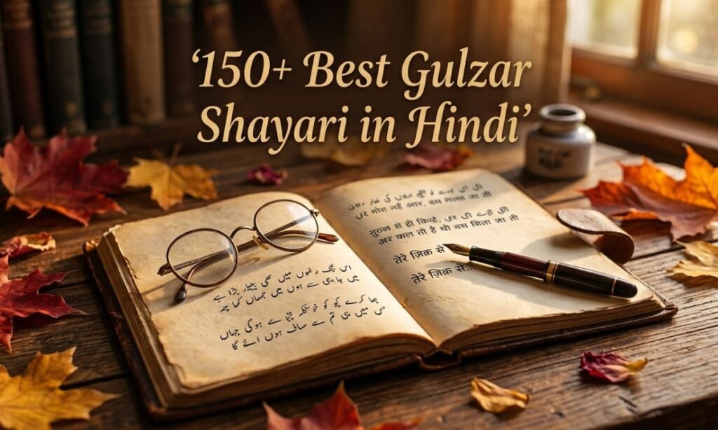 150+ Best Gulzar Shayari in Hindi | गुलज़ार की दिल छू लेने वाली शायरी (2027) ❤️