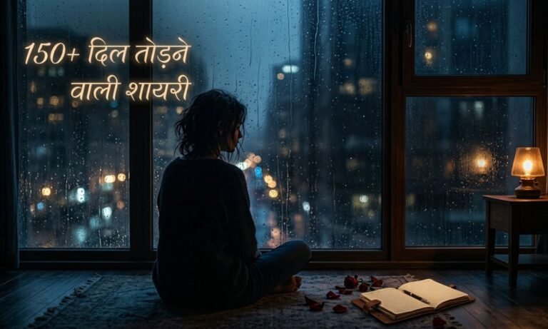 150+ Dil Todne Wali Shayari | प्यार में दिल टूटने वाली शायरी (2027)