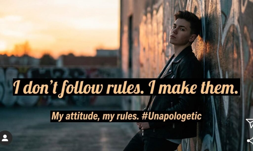 2-Line Attitude Status for Instagram