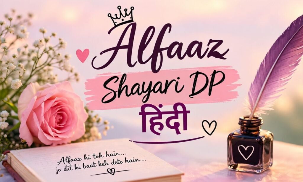 Alfaaz Shayari DP Hindi