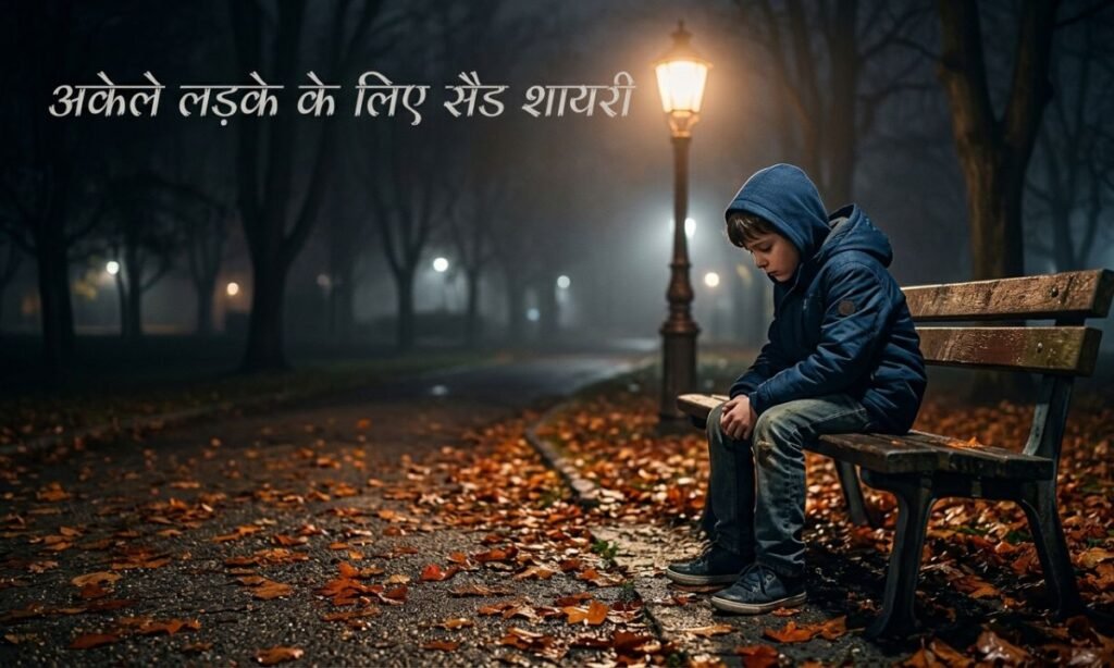 Alone Boy Sad Shayari in Hindi अकेले लड़के के लिए सैड शायरीAlone Boy Sad Shayari in Hindi अकेले लड़के के लिए सैड शायरी