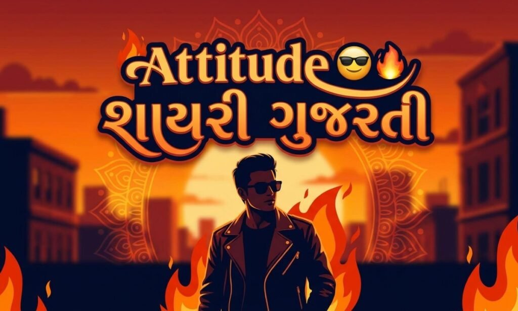 Attitude Shayari Gujarati 😎🔥