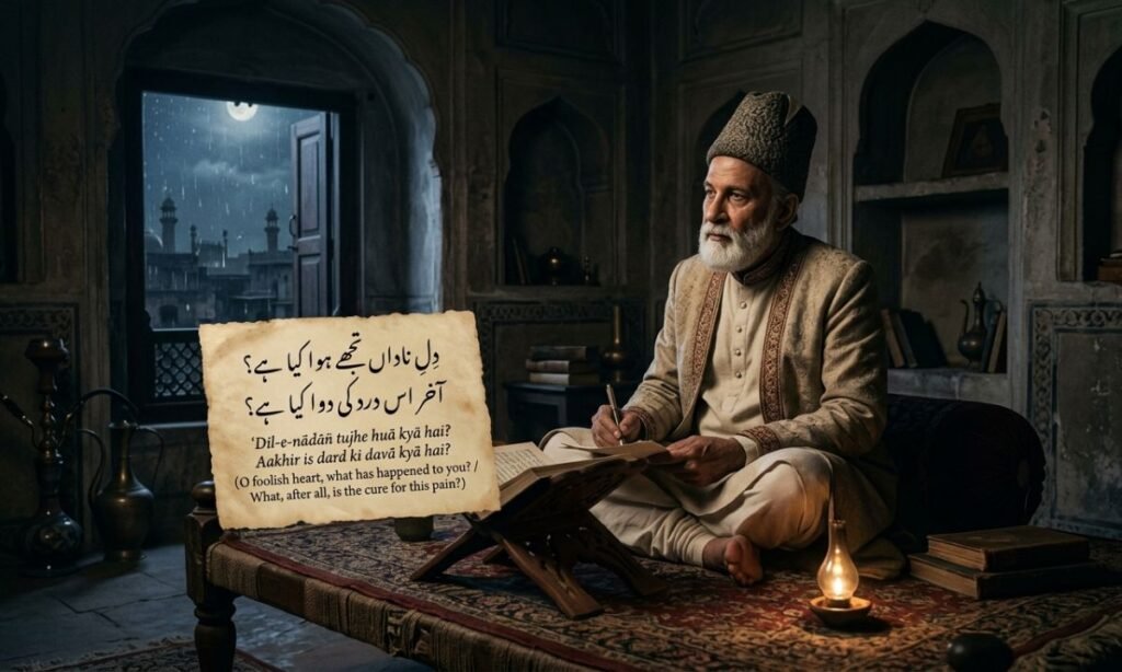 Breakup Shayari Mirza Ghalib