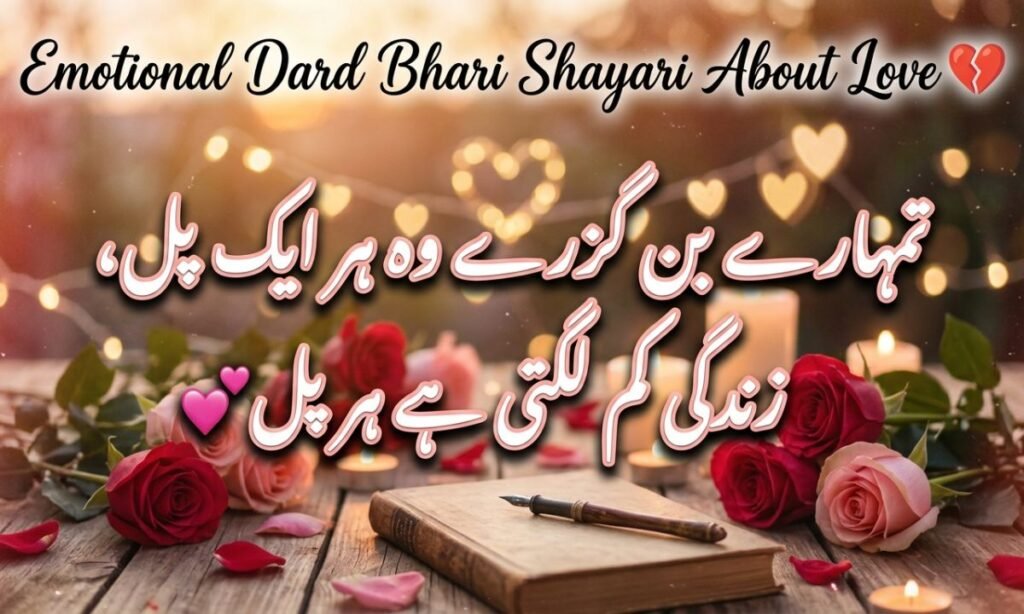 Emotional Dard Bhari Shayari About Love 💔