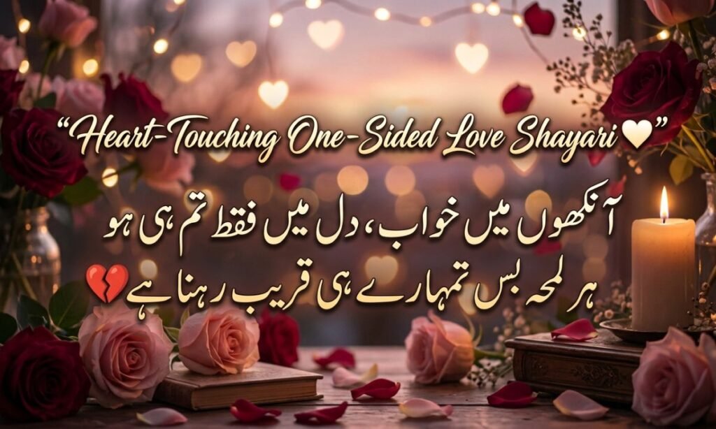 Heart-Touching One-Sided Love Shayari ❤️